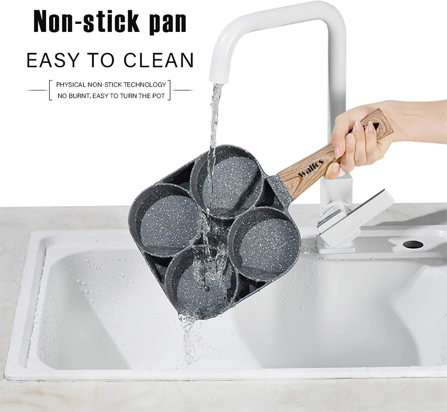 Multi-sectional Non-stick Pan