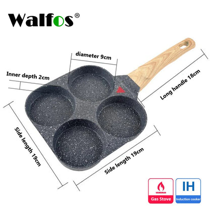 Multi-sectional Non-stick Pan