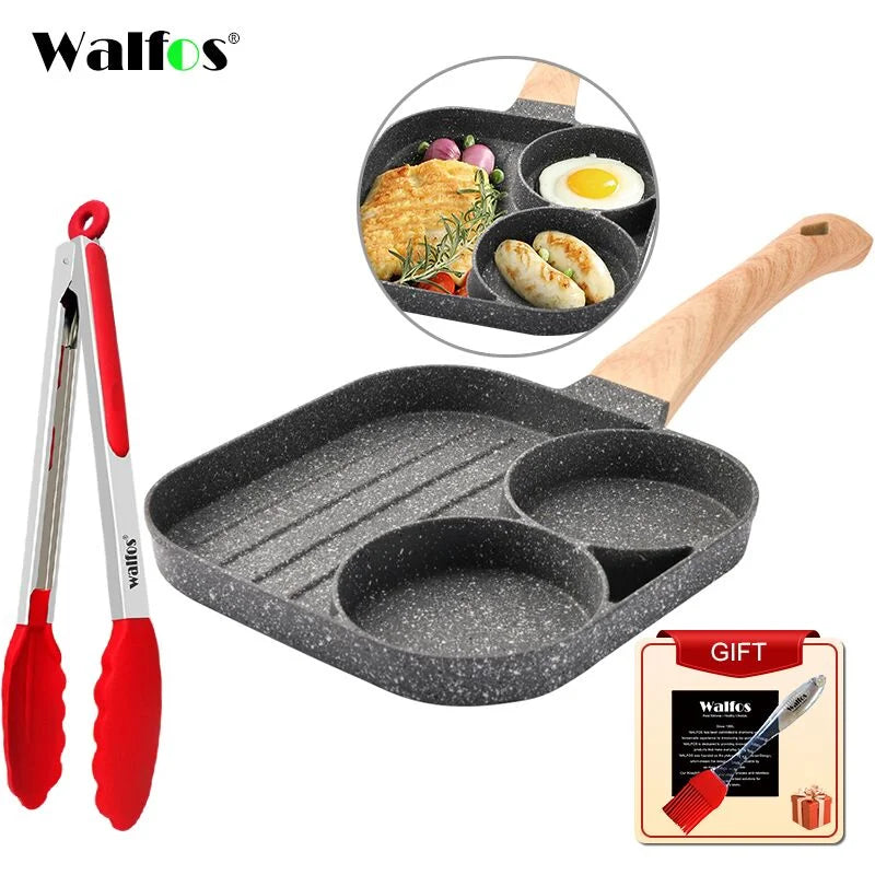 Multi-sectional Non-stick Pan